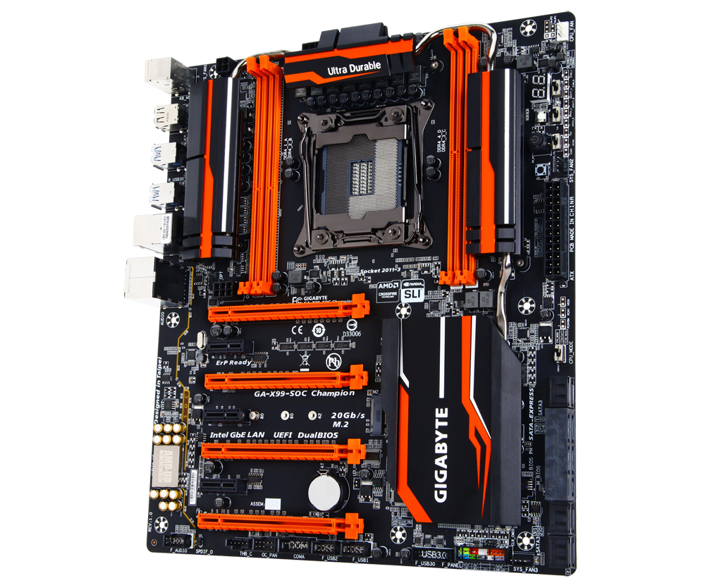 Gigabyte GA X SOC Champion Motherboard Specifications On MotherboardDB